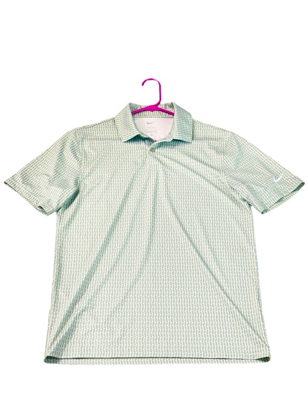 Men’s Small NIKE DRI-FIT POLO from Dick’s Sporting Goods Light Green